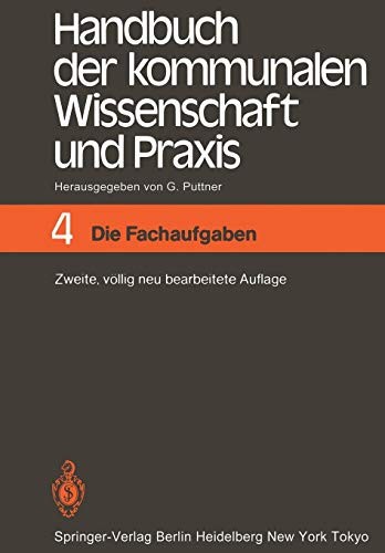 Cover for Handbuch der kommunalen Wissenschaft und Praxis