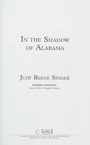 Cover for In the Shadow of Alabama