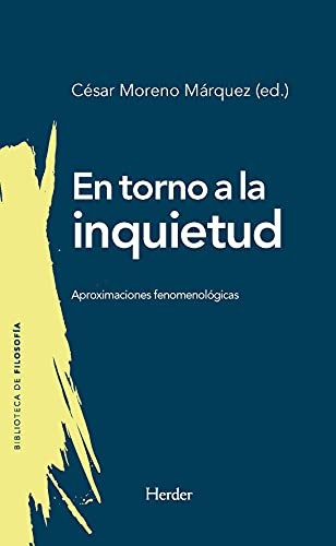 Cover for En torno a la inquietud