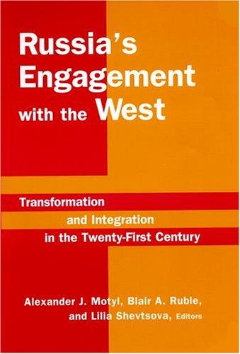 Cover for Russia's Engagement With the West
