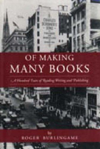Cover for Of Making Many Books