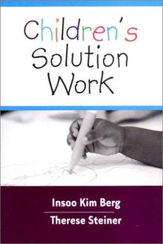 Cover for Children's Solution Work