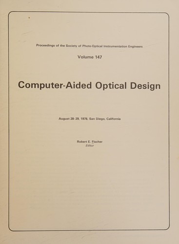 Cover for Computer-aided optical design