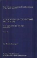 Cover for Les Nouvelles Conventions de La Hayes