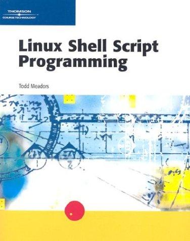 Cover for Linux Shell Script Programming