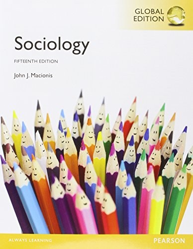 Cover for Sociology, Global Edition
