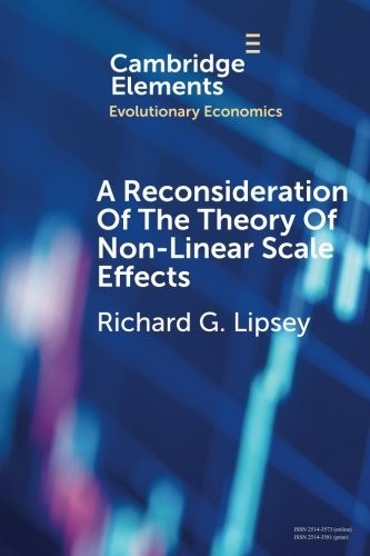 Cover for A Reconsideration of the Theory of Non-Linear Scale Effects