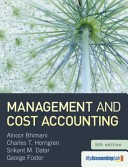 Cover for Management and cost accounting