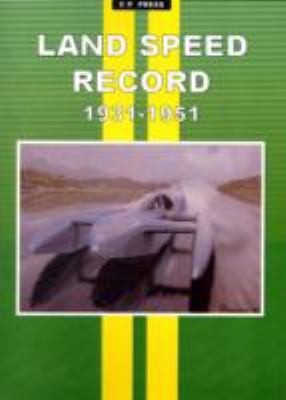 Cover for Land Speed Record 19311951