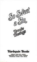 Cover for So Sweet A Sin