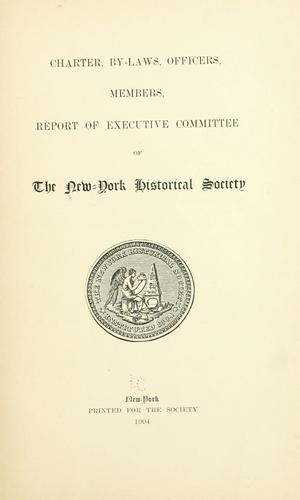 Cover for Charter