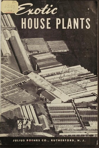 Cover for Exotic house plants