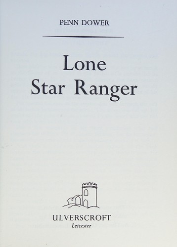 Cover for Lone Star Ranger