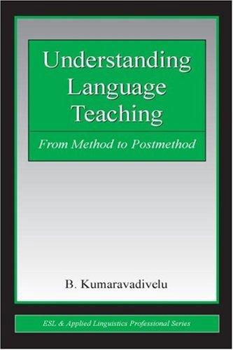 Cover for Understanding language teaching
