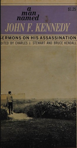 Cover for A man named John F. Kennedy