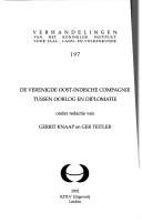 Cover for De Verenigde Oost-Indische Compagnie