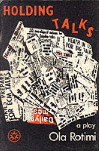 Cover for Holding Talks