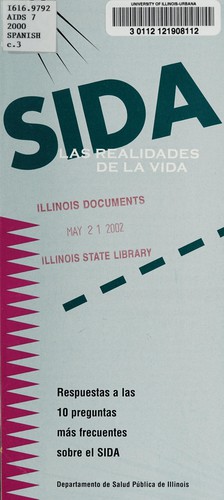 Cover for SIDA la realidades de la vida