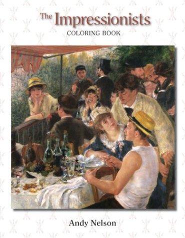 Cover for The Impressionists Coloring Book