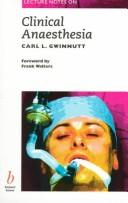 Cover for Lecture Notes on Clinical Anesthesia