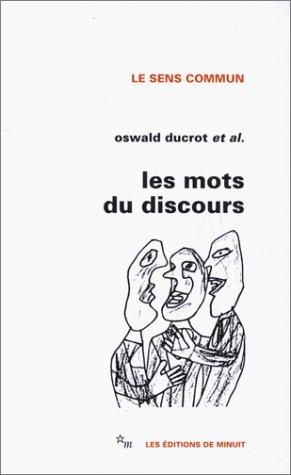 Cover for Les Mots du discours