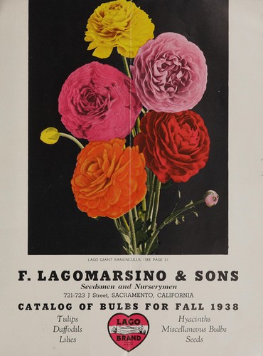 Cover for Fall bulb catalog, 1938