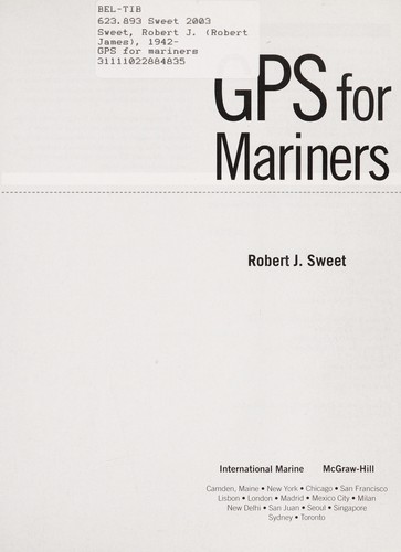 Cover for GPS for Mariners