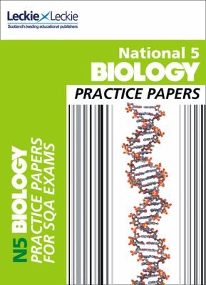 Cover for National 5 Biology Practice Exam Papers
