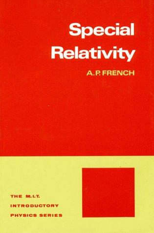 Cover for Special Relativity (M.I.T. Introductory Physics Series)