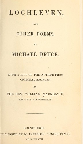 Cover for Lochleven