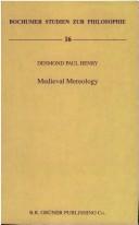Cover for Medieval mereology
