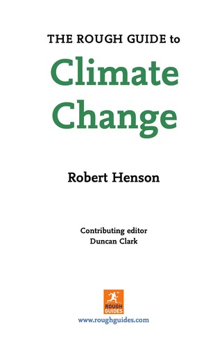 Cover for The rough guide to climate change