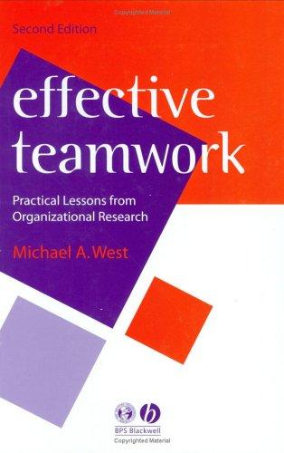 Cover for Effective Teamwork