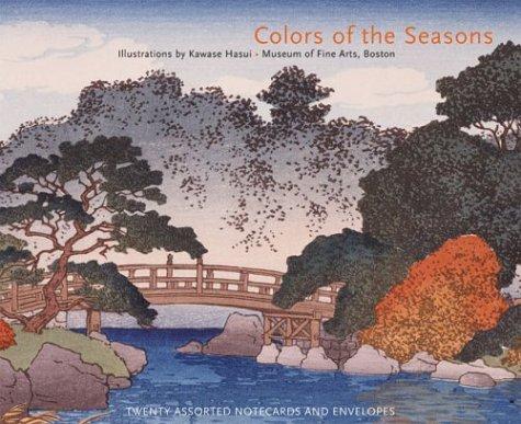 Cover for Colors of the Seasons Notecards (Deluxe Notecards)