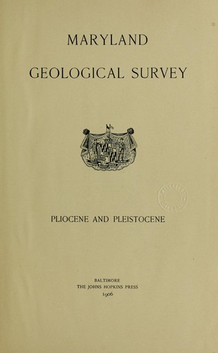 Cover for Pliocene and Pleistocene