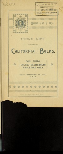 Cover for Season of 1891