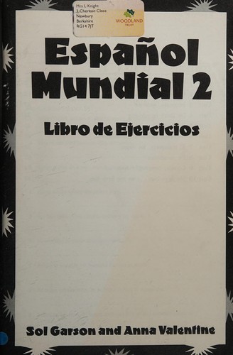 Cover for Espanol Mundial