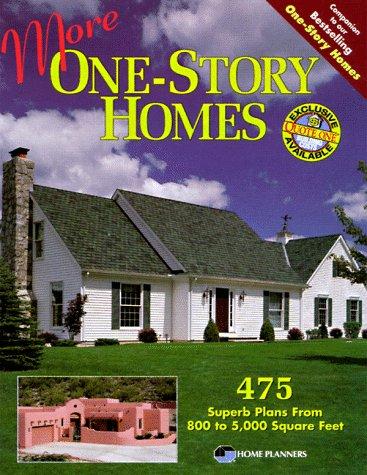 Cover for More One-Story Homes