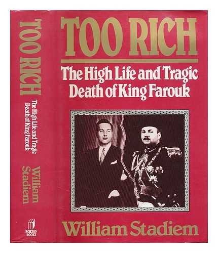 Cover for Too Rich