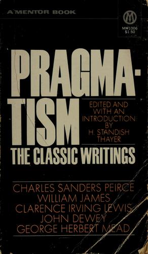 Cover for Pragmatism