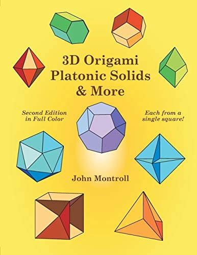 Cover for 3D Origami Platonic Solids & More