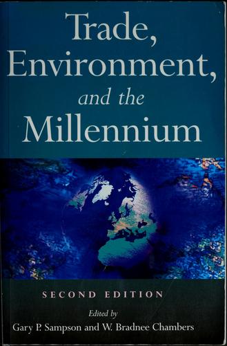 Cover for Trade, environment, and the millennium