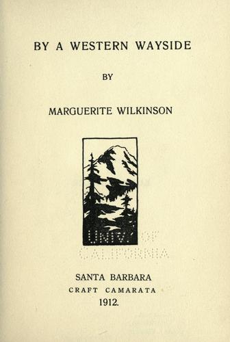 Cover for By a western wayside