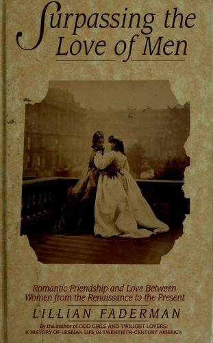 Cover for Surpassing the love of men