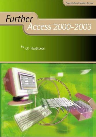 Cover for Further Access 2000-2003 (Further ICT Skills)