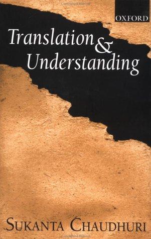 Cover for Translation and understanding