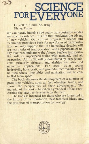 Cover for Flying Trains