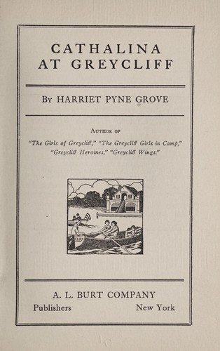Cover for Cathalina at Greycliff.