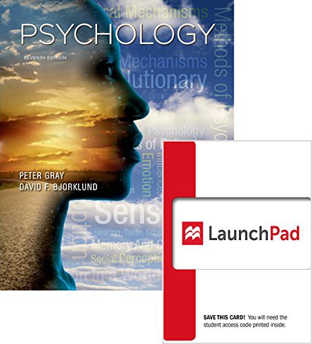 Cover for Loose-leaf Version of Psychology 7e & LaunchPad