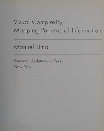 Cover for Visual complexity